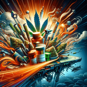  Eye-catching representation of Hash Hole pre-rolls symbolizing industry evolution.